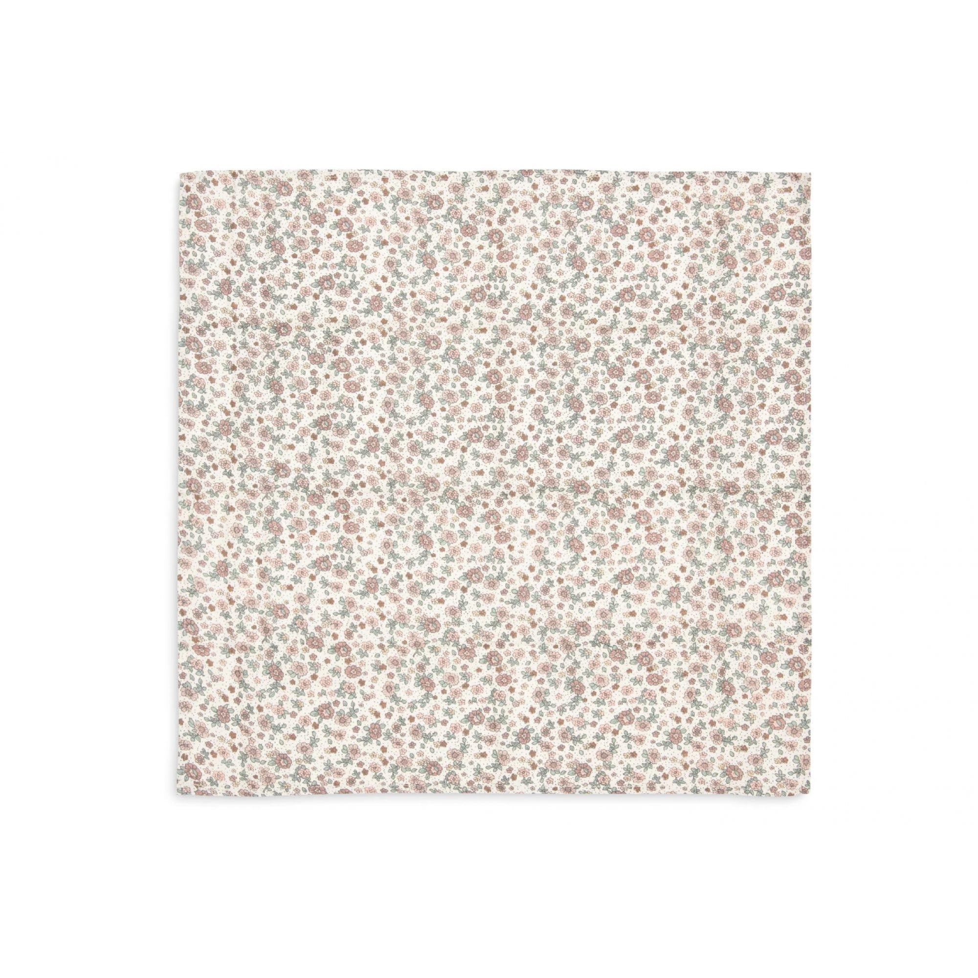 Lot de 3 Langes Gaze de Coton 70 x 70 cm Retro Flowers - Jollein