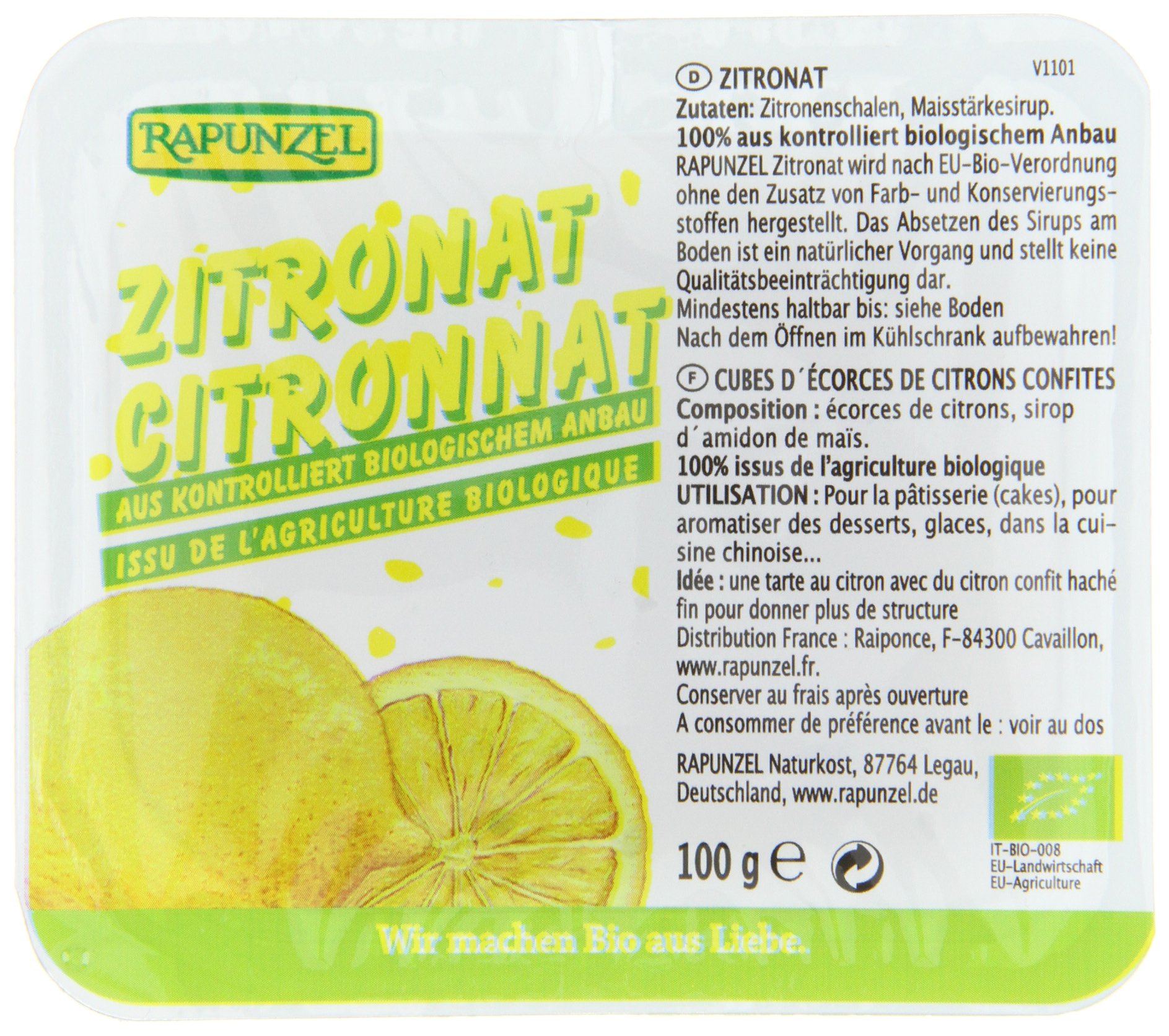 zitronat aufbewahren Rapunzel Bio Zitronat, gewürfelt (2 x 100 gr) Lebensmittel & Getränke mens Inhalt:48 Stück ZOOM 24 Zoll Federgabel