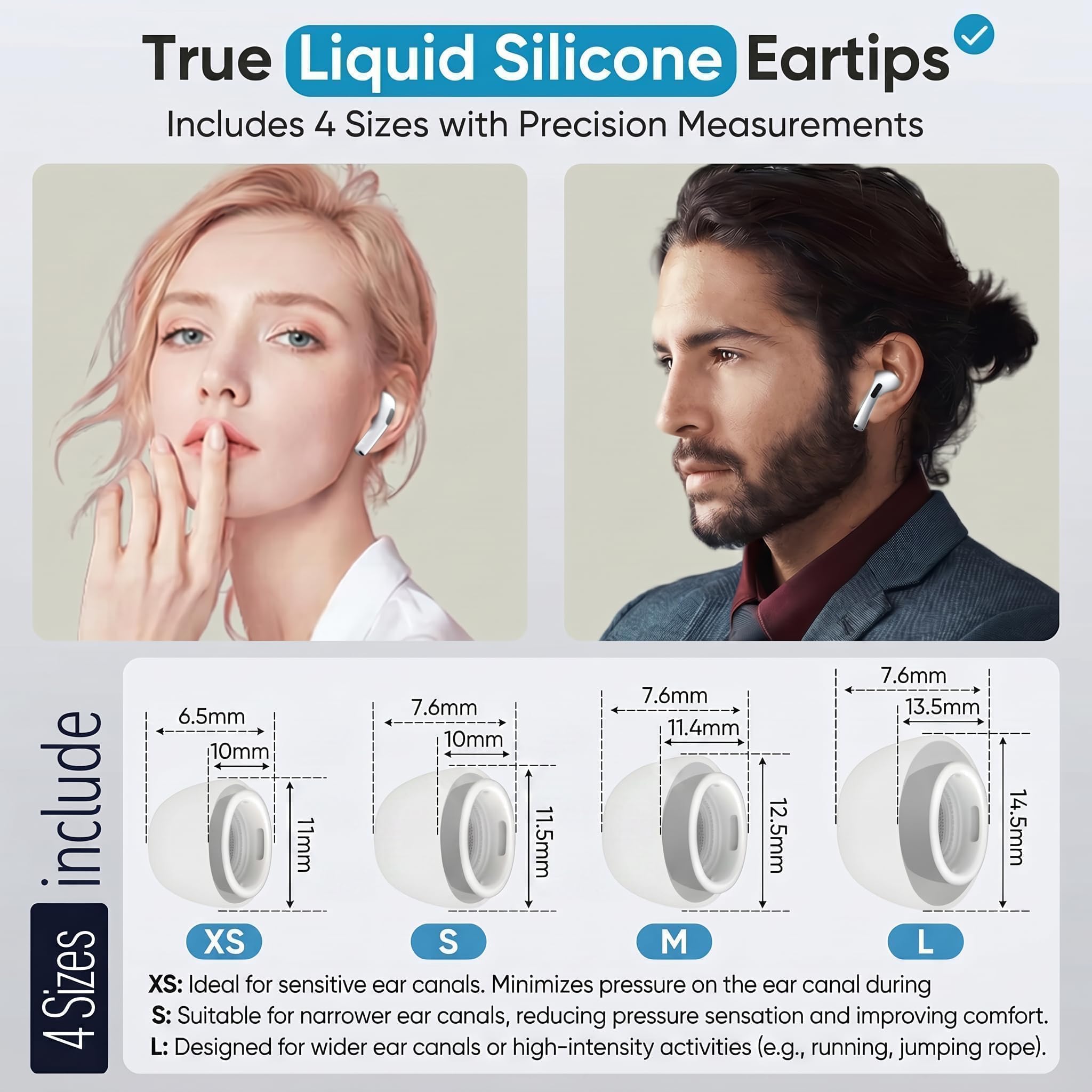 Amazon | Vsagier 交換用イヤーチップバッド AirPods Pro 第1/第2世代