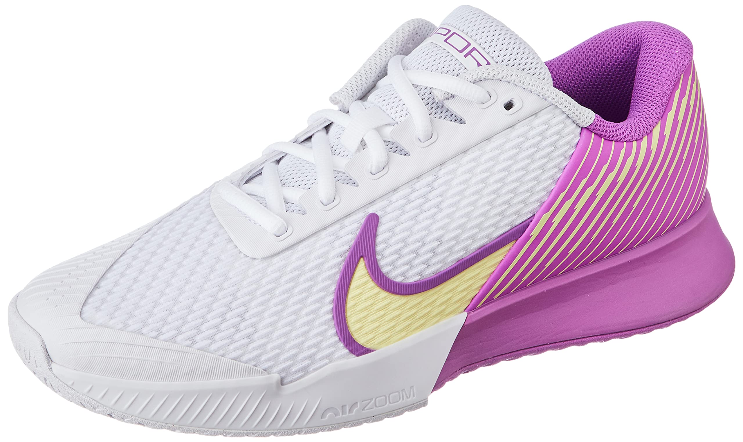 Nike Womens Zoom Vapor PRO 2 HC White/Citron Tint-Fuchsia Dream-Earth Running Shoe - 7 UK (DR6192-100) (B0BNJNT983) Amazon Price History, Amazon Price Tracker