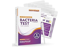 Pool Bacteria Test Kit for Easy Home Water Quality Testing and Drinking...