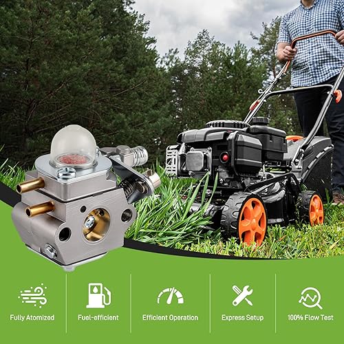 Miniatura 2 de SRM2100 SRM-2100 Kit de carburador para Echo GT2000 GT-20002400 SRM2400 SRM-2400310031103800 PPT2100 PE-20002400 SHC-21001700 0 SHR2 10 HCA2400