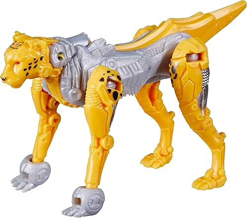 Transformers Toys Transformers: Rise of The Beasts Movie, Beast Alliance, Beast Battle Masters Cheetor Figura de acción – A partir de 6 años, 3