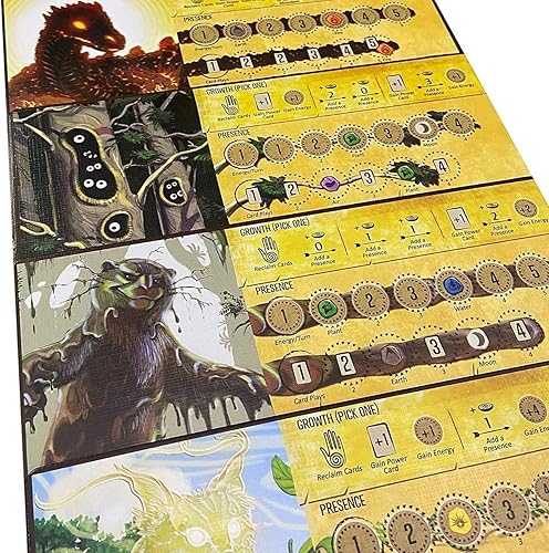 Miniatura 2 de Greater Than Games Horizons of Spirit Island - Paneles de tablero de punchboard de estrategia cooperativa, accesorio de juego de mesa, actualización