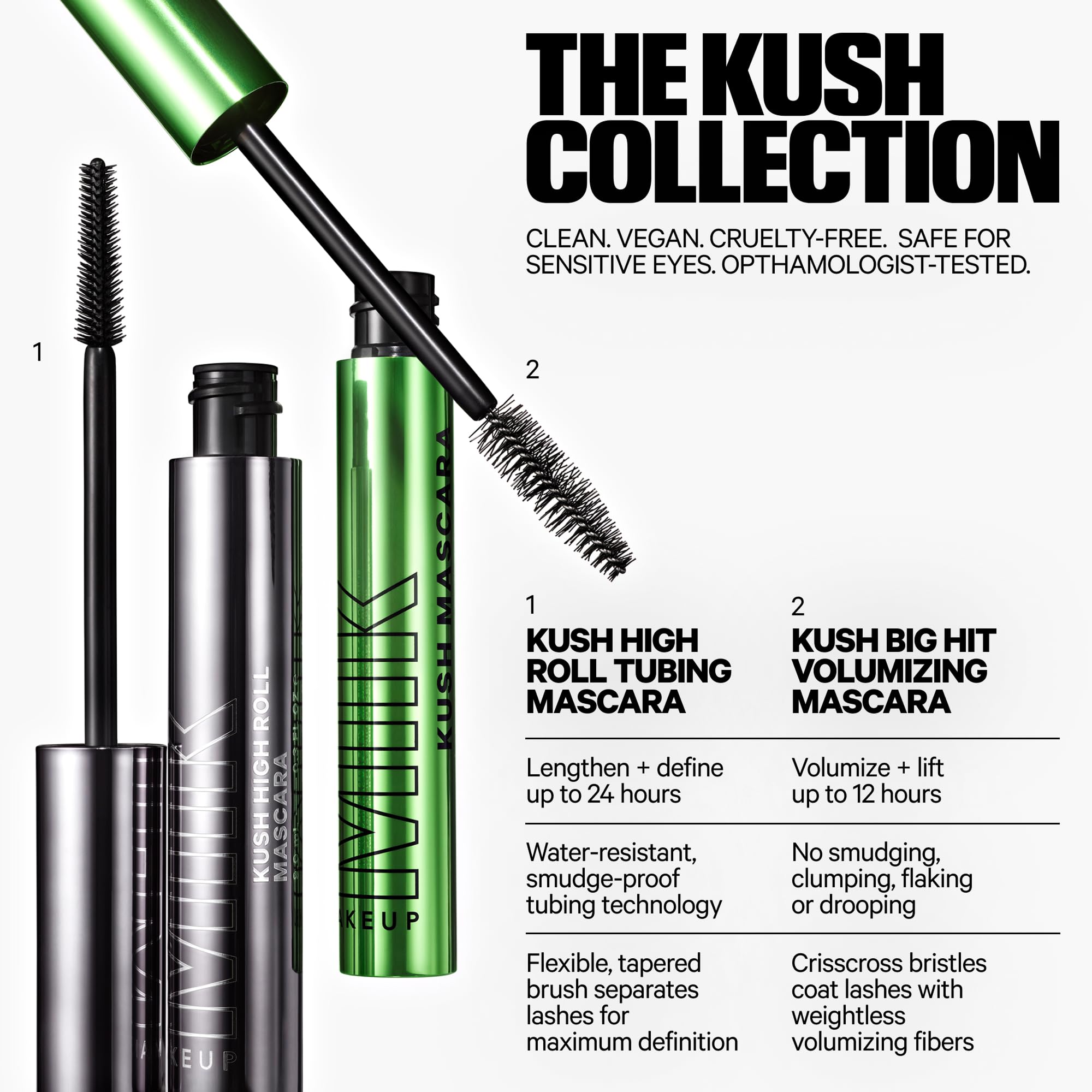 Milk Makeup KUSH Big Hit Volumizing Mascara: 1 Ounce (Pack of 1) Full Size