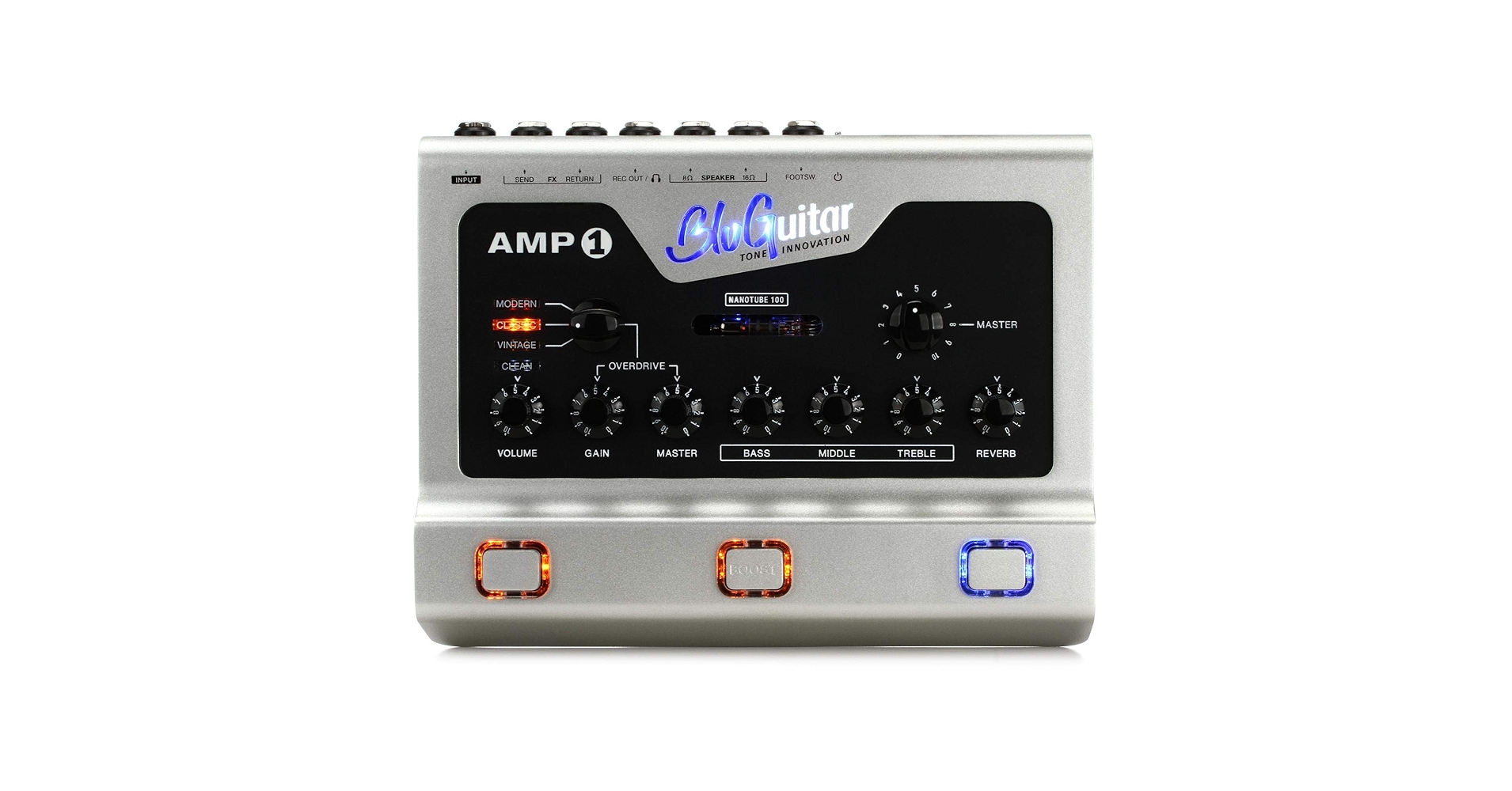 Amazon.com: BluGuitar AMP1 ME Mercury Edition 100-Watt 4