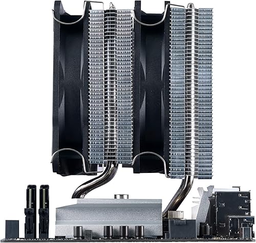 Miniatura 12 de SilverStone Technology Hydrogon D120 ARGB Enfriador de CPU de doble torre, HYD120-ARGB, ahora con soporte LGA1700