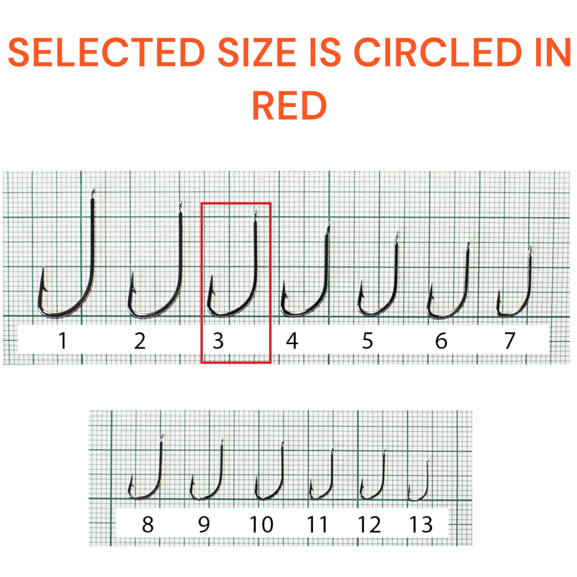 PRO FILSTAR 20 Piece Fishing Hook Set N3, Carp Fishing Hooks, Carp Fishing Accessories, Barbed Carp Hooks - Image 2