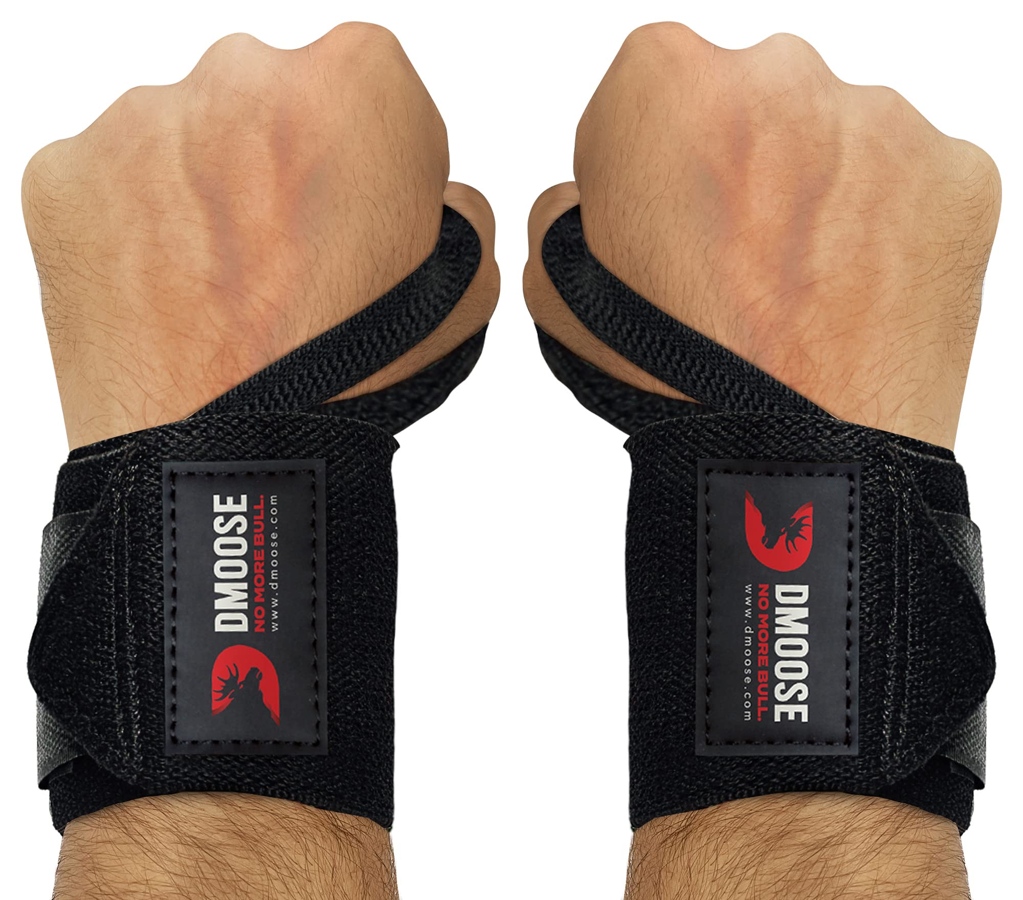 Buy DMoose Wrist Wraps, Avoid Injury and Maximize Grip with Thumb Loop