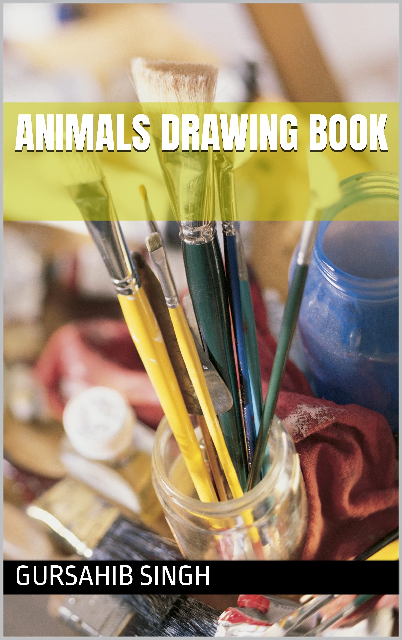 Animals drawing book