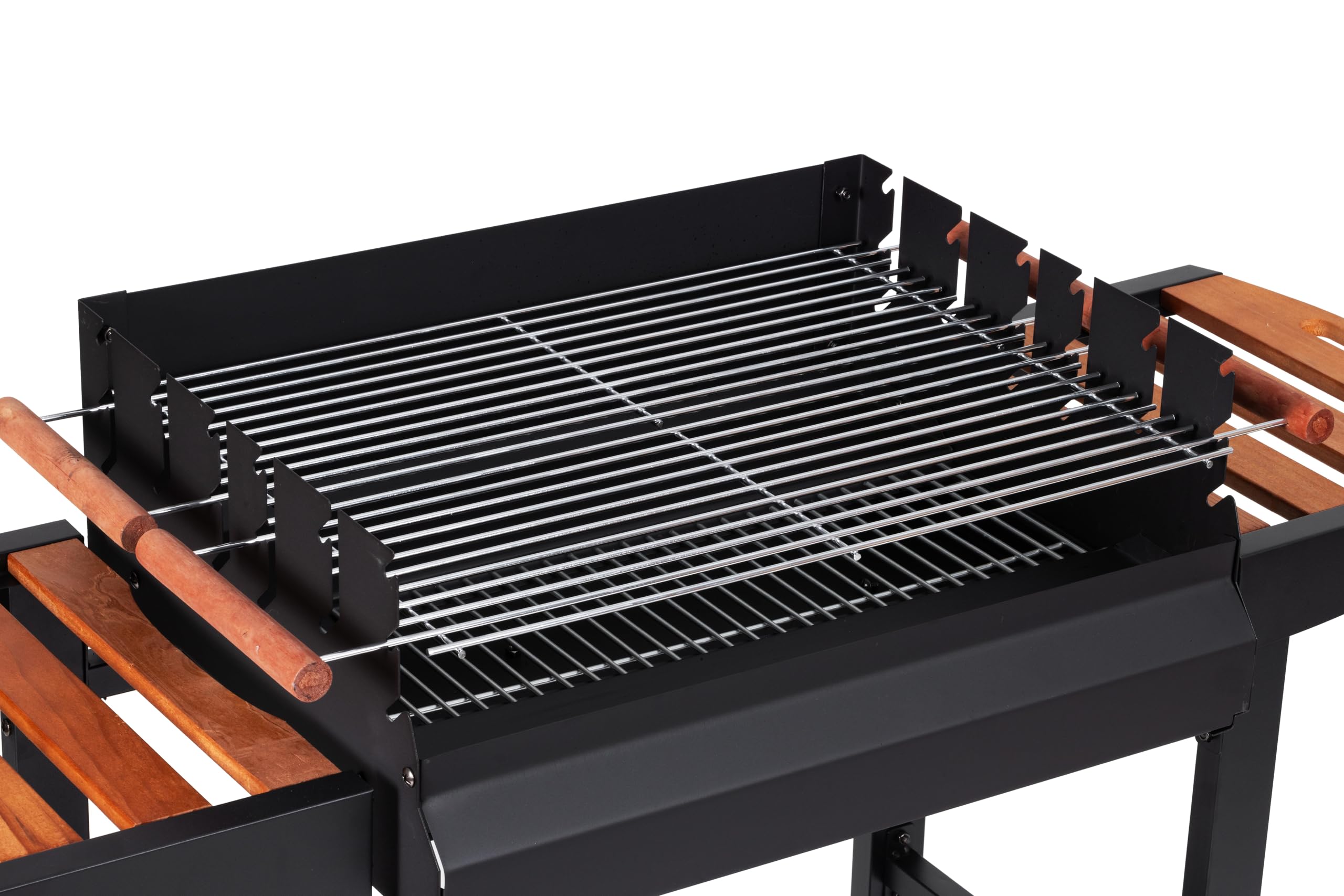 Bac à Cendres Pour Barbecue WILD KINGER - 50 X 30 Cm, Galvanisé, épaisseur 0.5 Mm, Pour Récupérer Les Cendres Froides