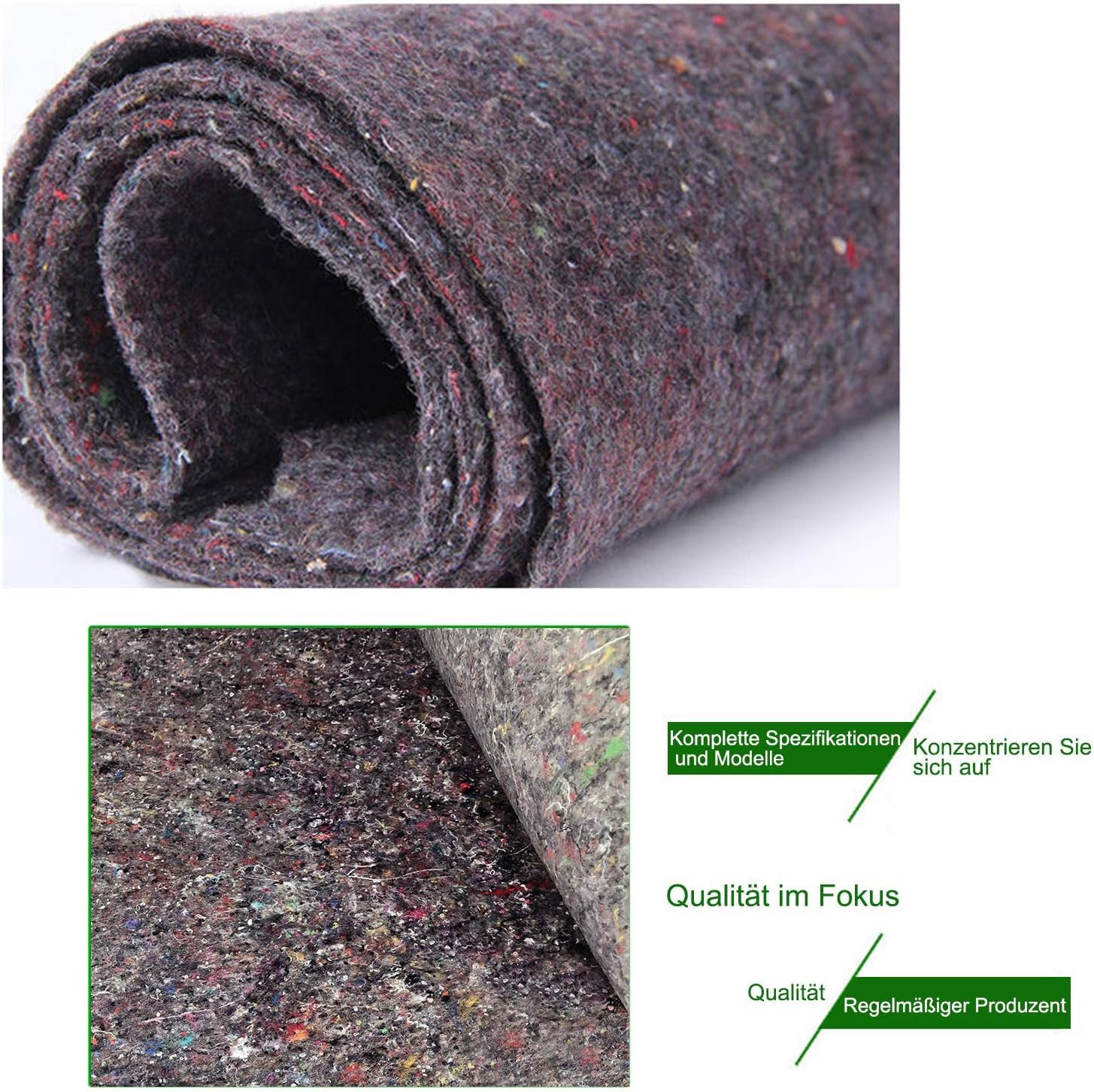 FIVMEN Telo di copertura per pittore, 1 m x 50 m, con rivestimento in PE antiscivolo, 180 g/m², per pittori, tappezzeria, ristrutturazione, fai da te