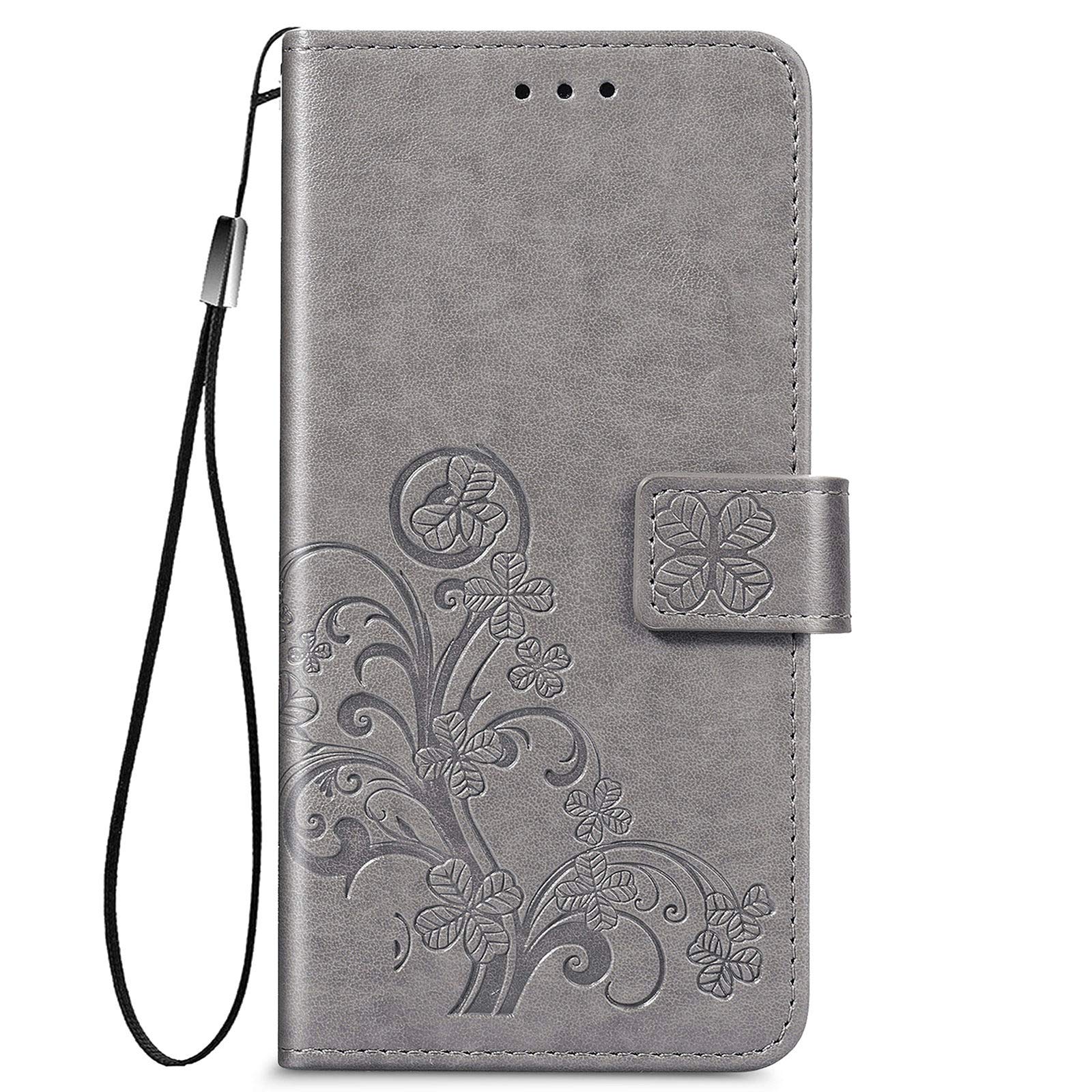 Dinglijia Designed for Samsung Galaxy A53 5G Case, Wrist Strap Flip Kickstand PU Leather Wallet Case Cash Card Slots Holder Cover Case. Protective Shockproof Cover for Galaxy A53 5G XYC Gray