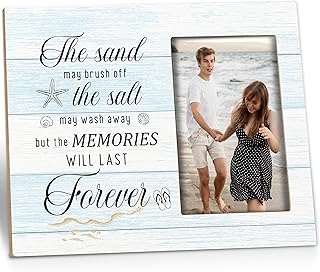 Coastal Beach Picture Frame - Couples Gifts, Beach House Decor, Nautical...
