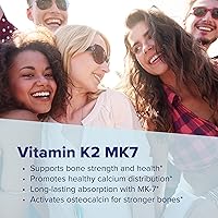 Vista 5 de Superior Source Vitamina K2 MK-7 (Menaquinona-7), 100 mcg, tabletas microlignuales de disolución rápida, 60 unidades, huesos y arterias saludables