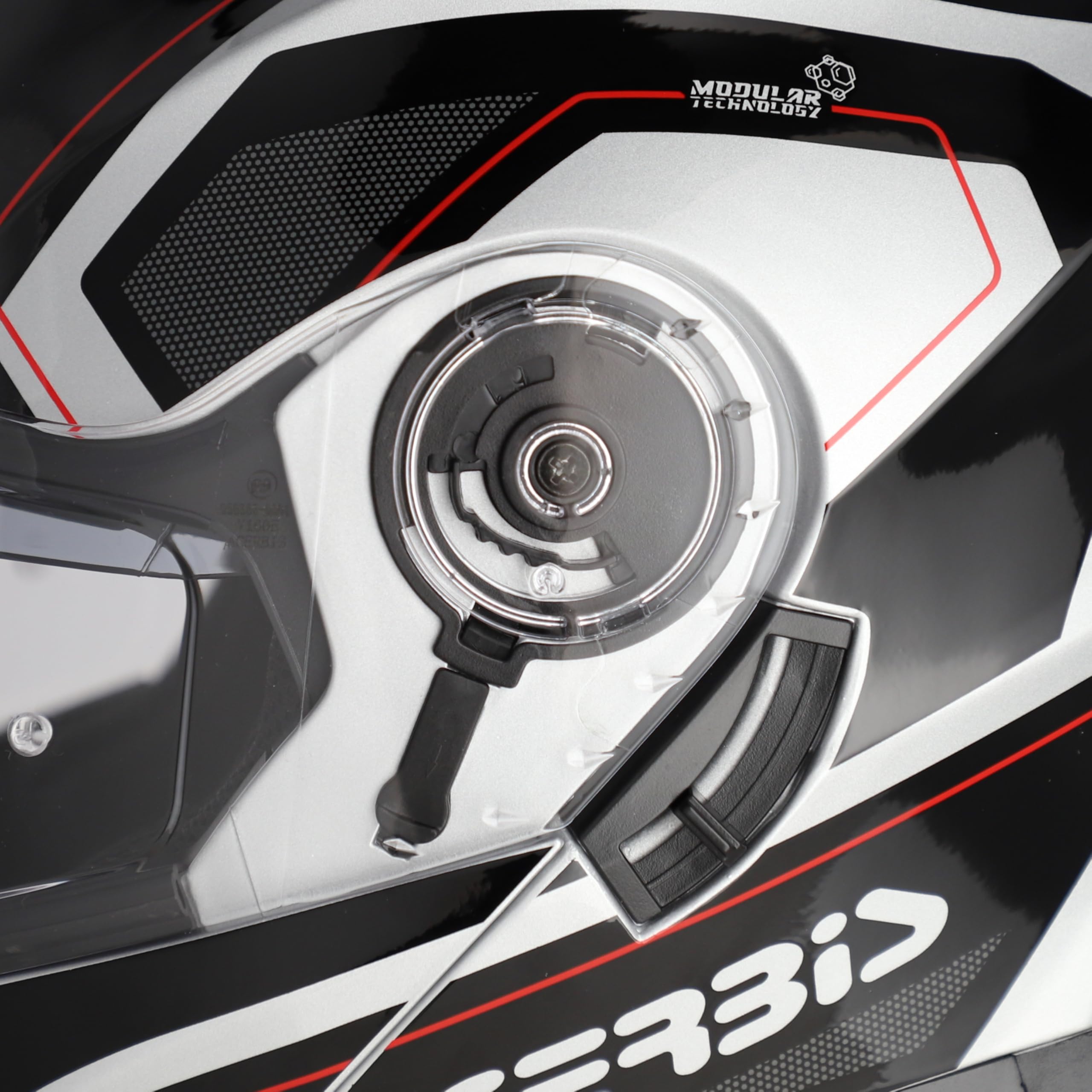 Casco Modular Acerbis Serel Negro Gris con Visor Solar Integrado, Homologación ECE 22.06, Doble Visor, Sistema de Ventilación y Cierre Seguro para Moto (XL 61/62)