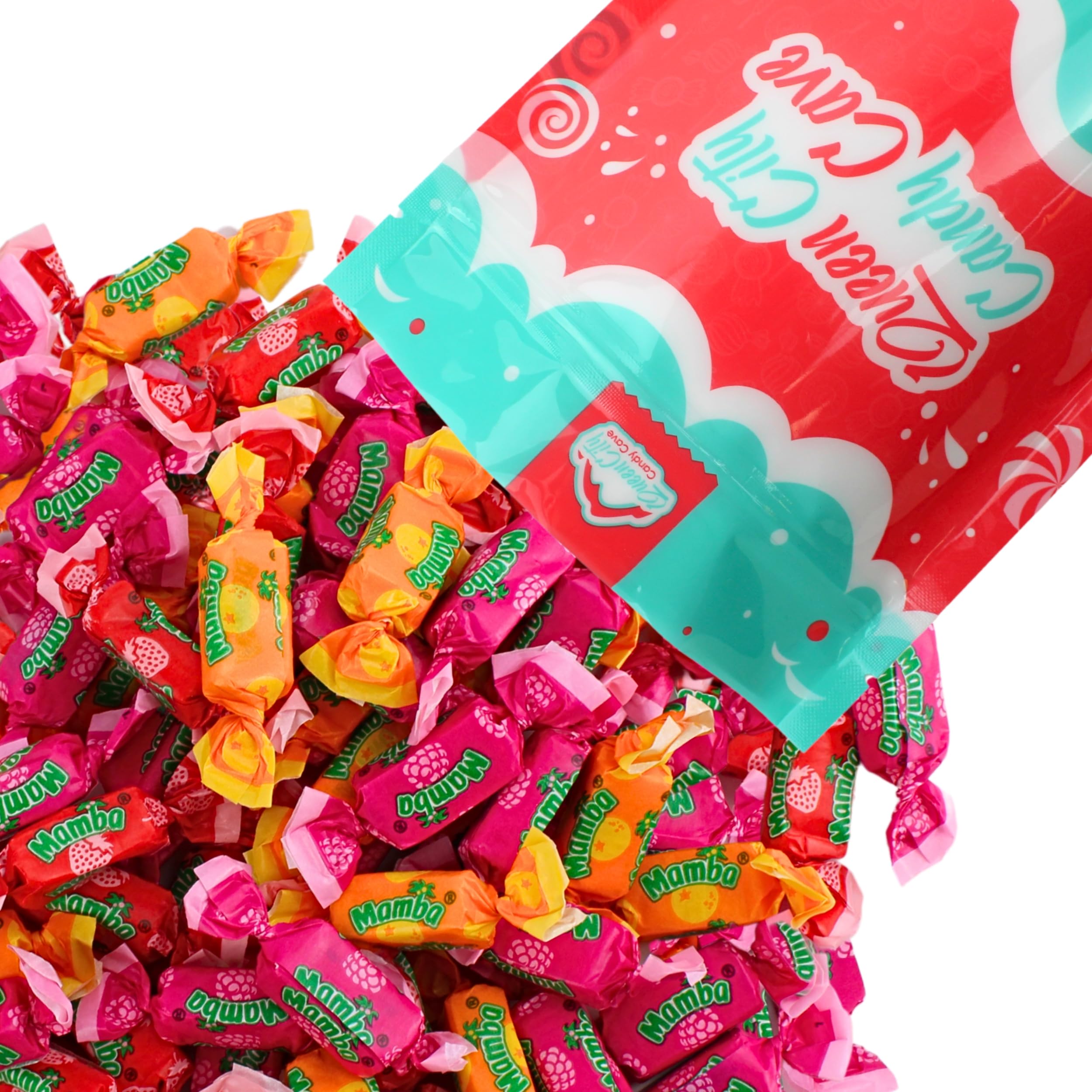 Amazon.com : Queen City Candy Cave Assorted Mamba Candy Bulk Fruit