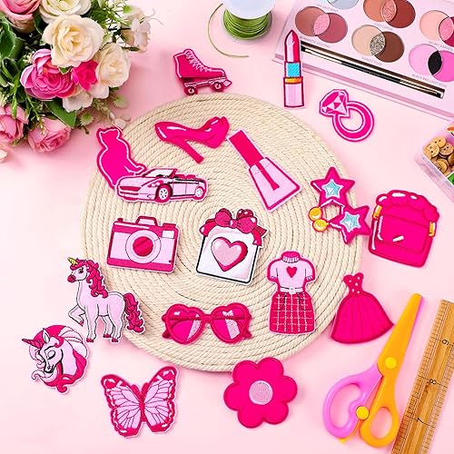 Vista 72 de Hotop 48 parches para planchar con temática de campamento, parches de aventura al aire libre, mochileros de montaña, parches bordados para jeans