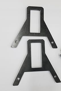 US Metal Works 2 X 4 Steel Tube Bracket Ends