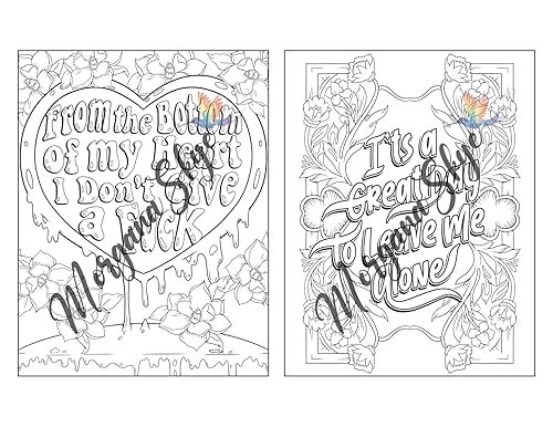 Miniatura 13 de Swear Word Coloring Book for Moms Motivational Quotes and Doodle Therapy for Stressed Out Moms Who Deserve a Break (and a Glass of Wine!)