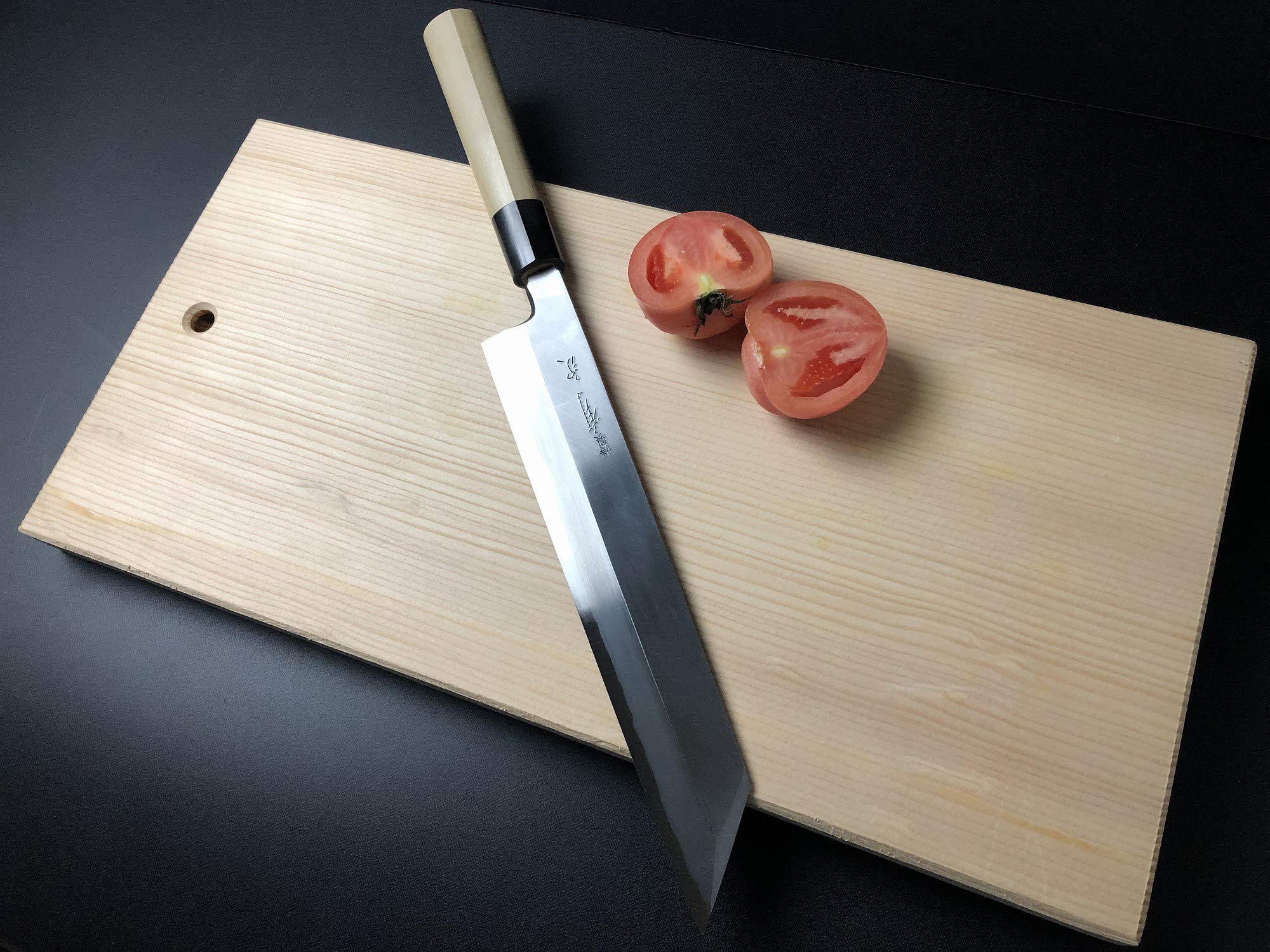 Amazon | 有次 包丁 切付 特製 270 mm 白鋼2 築地 ARITSUGU 柄 名入れ