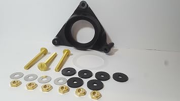 Triangle Close Couple Gasket - Repair Part For Kohler Wellworth Toilet (Fits Ref #GP51487)