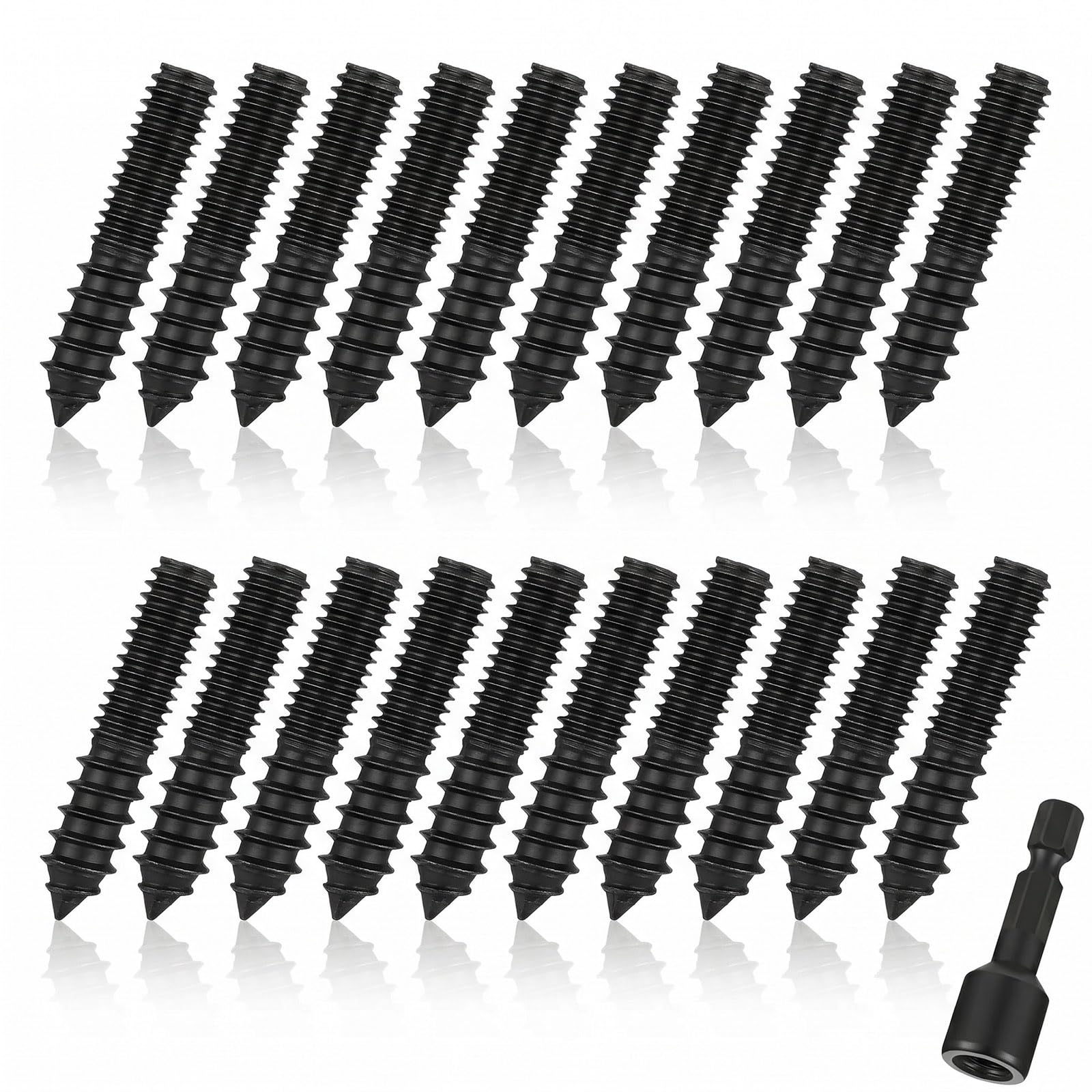 Hanger Bolts - 20 Pack with Driver -20