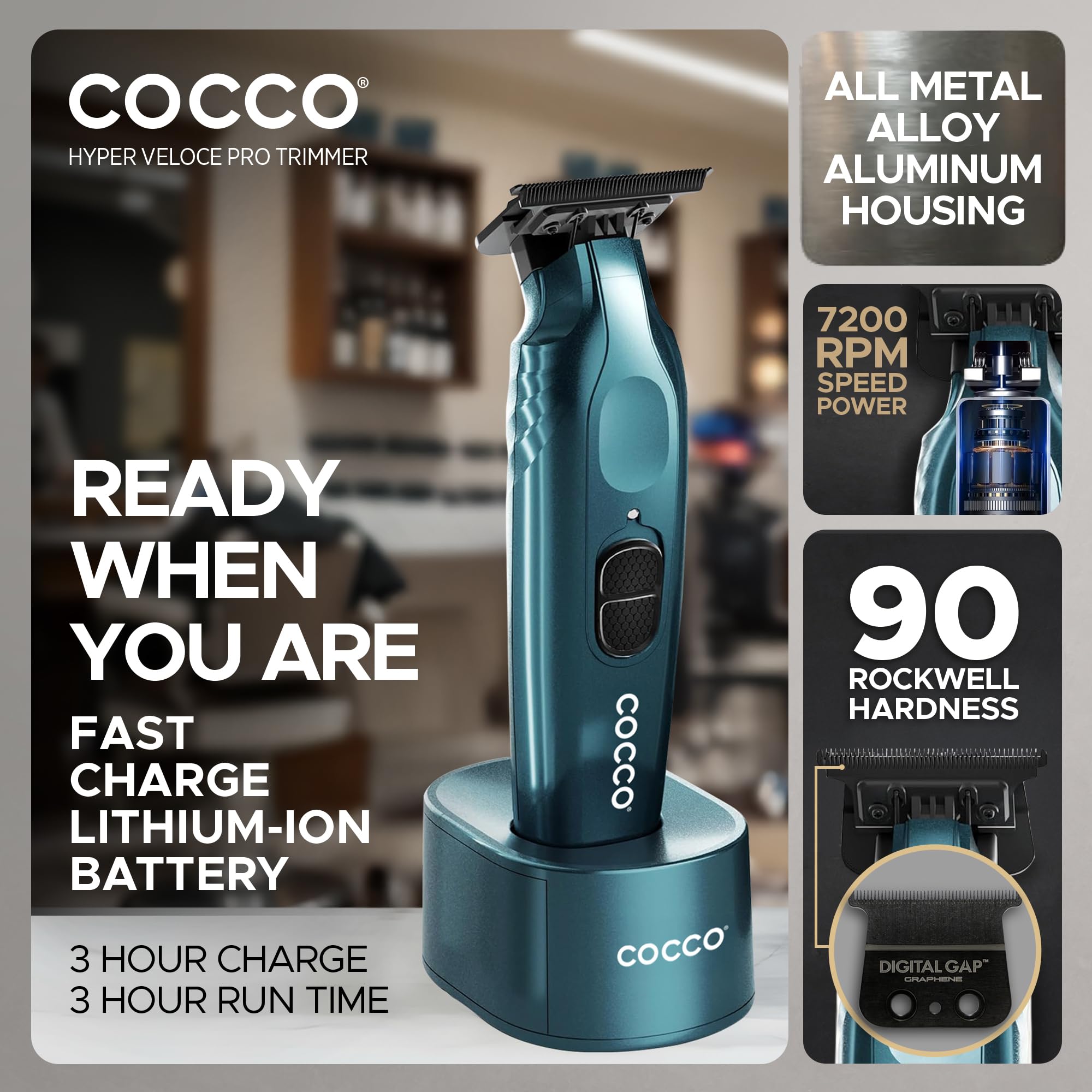 shop cocco Cocco Hyper Veloce Pro Clipper, Digital Gap Ambassador Graphene