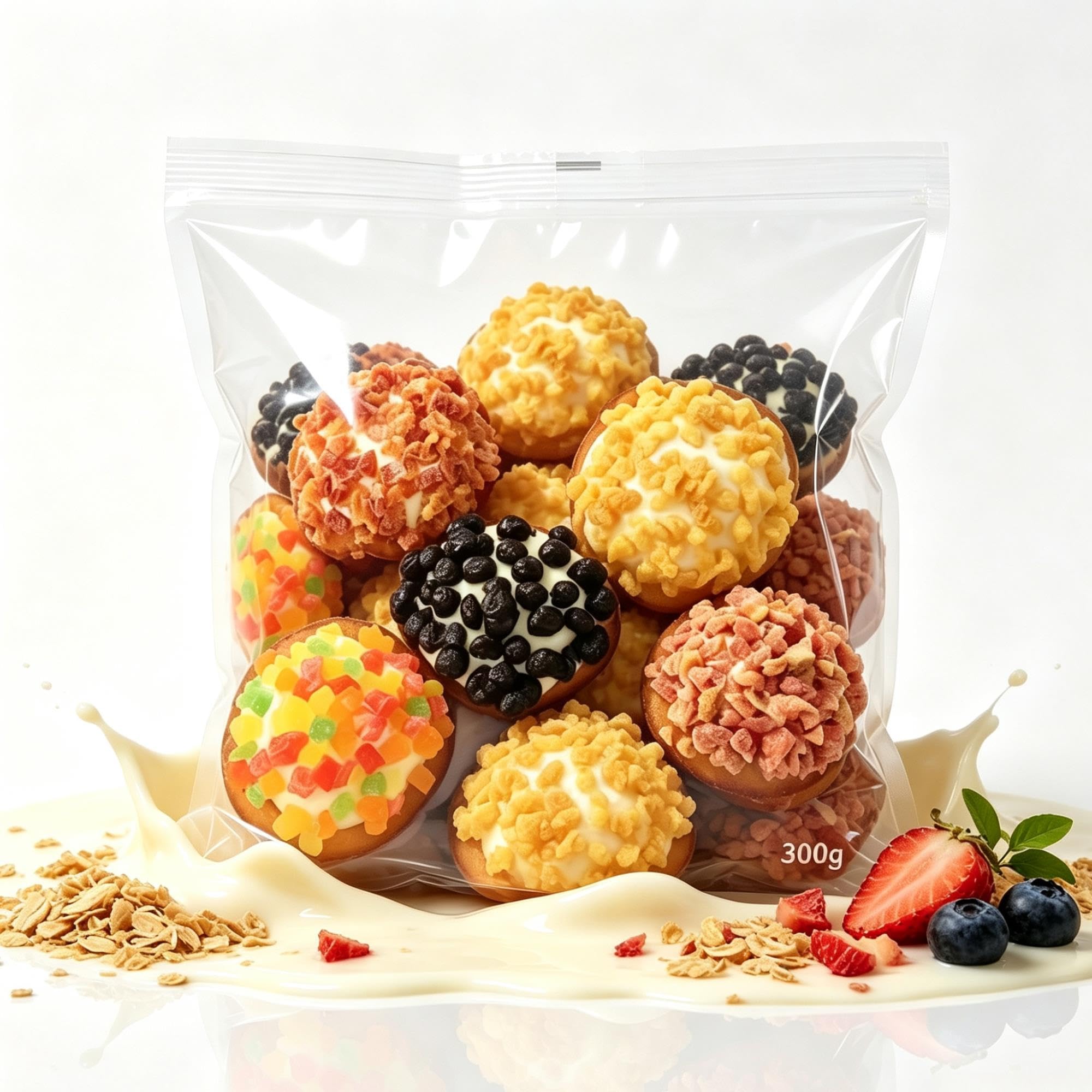 Cloud-Style Käsehäppchen mit mehreren Geschmacksrichtungen, 300g