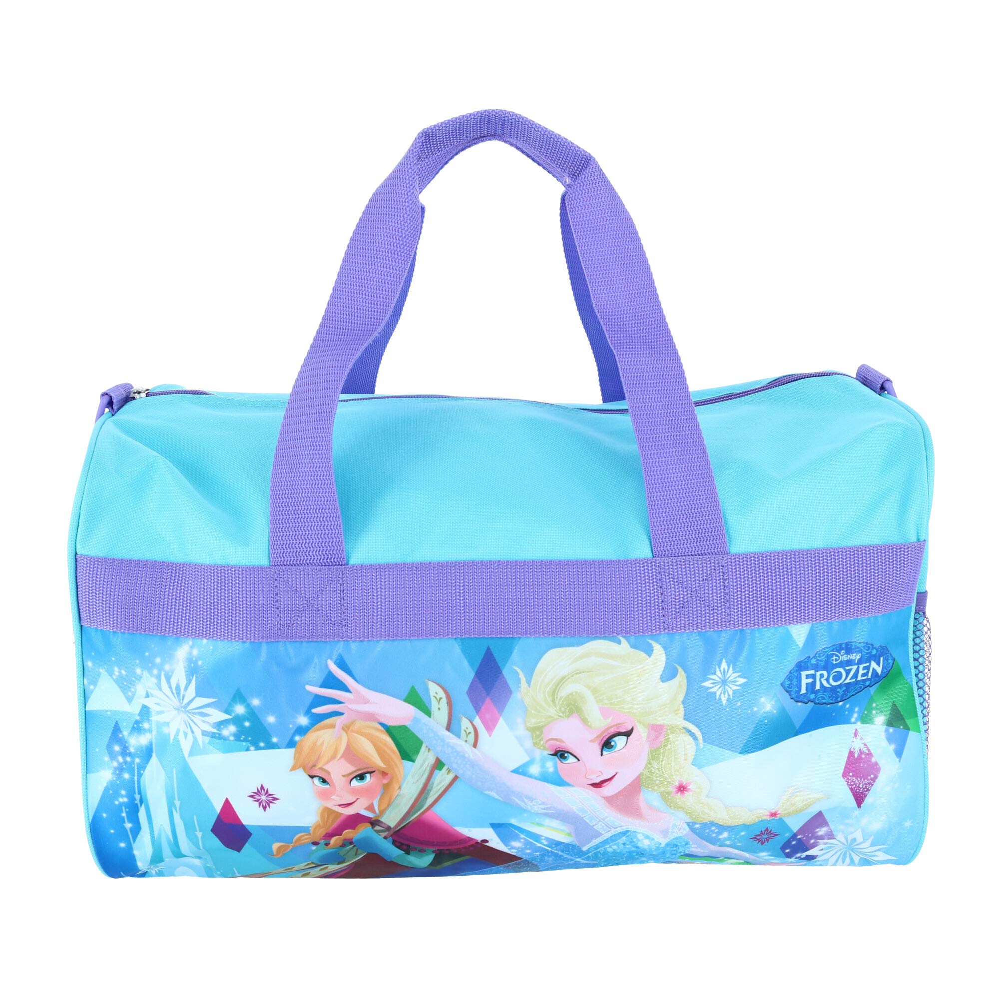 Girls Frozen Blue 18" Duffel Bag Standard