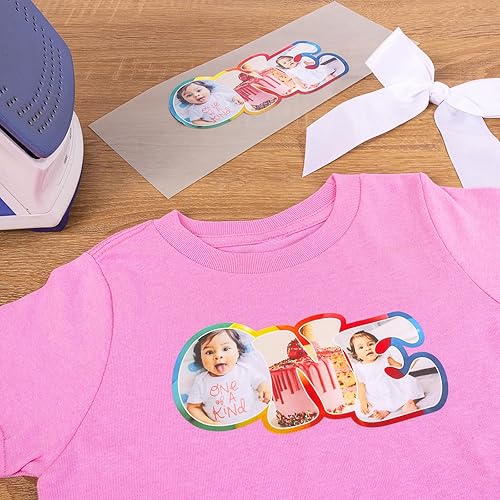 Miniatura 6 de Siser EasyColor DTV, rollo de 8.4 pulgadas x 5 yardas, vinilo de transferencia de calor compatible con impresora de inyección de tinta,