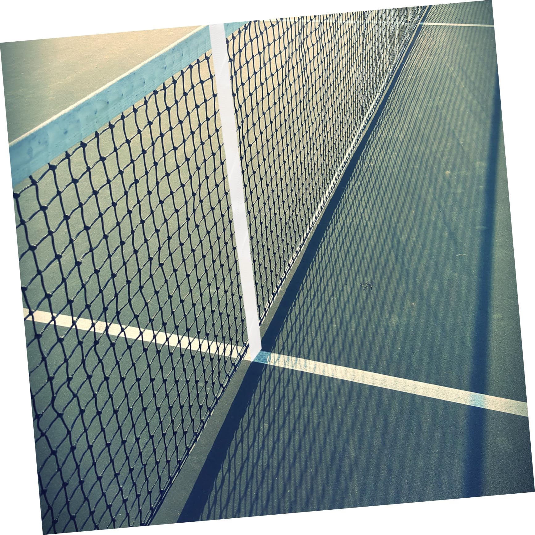 SUPVOX Tennis Racchetta da Tennis Grip Tape Pickleball Netto Pickleball Corte Marcatura Kit Stencil della di Tiro Cinghie di Rete da Tennis Rete da Pallavolo