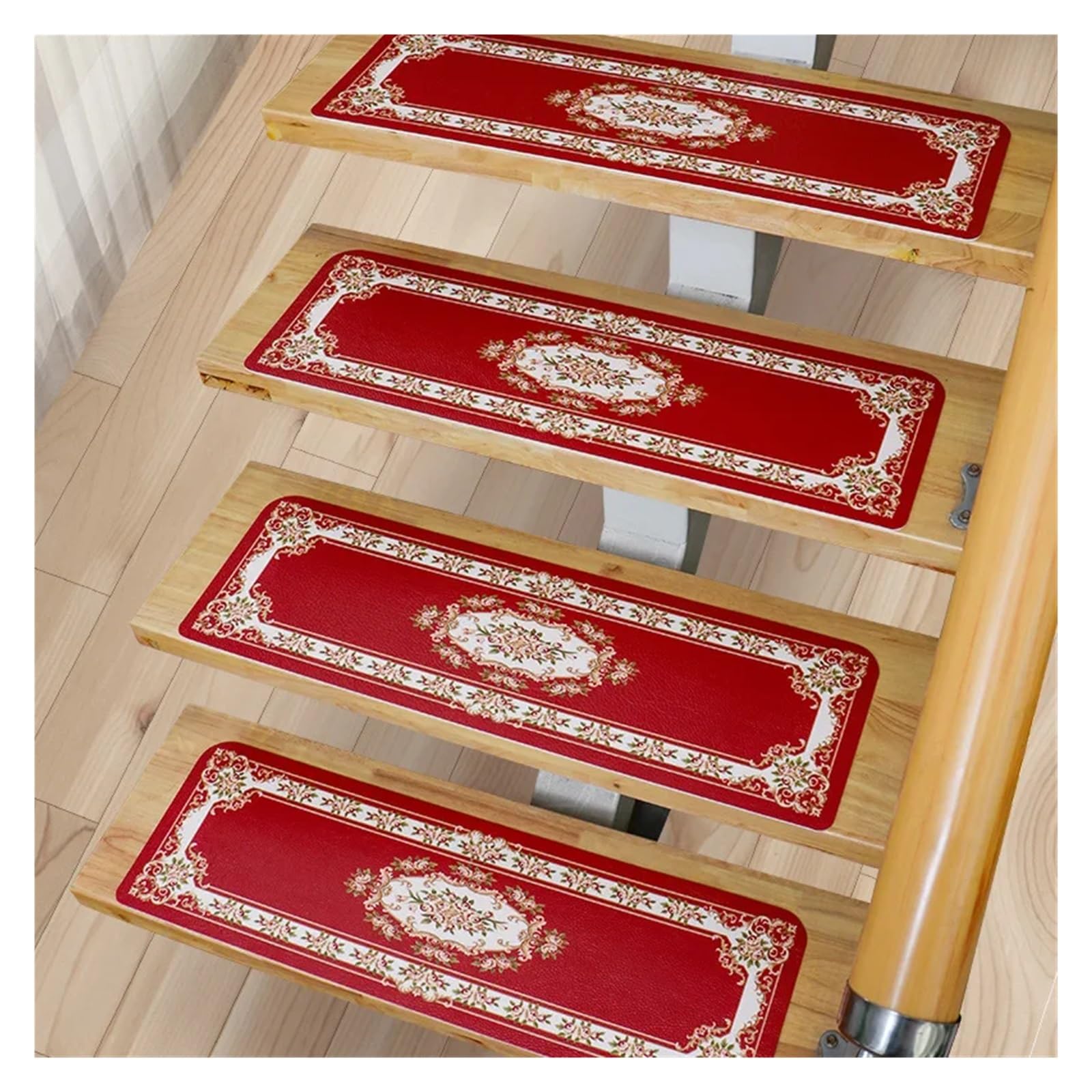 Tapis d'escalier 55x22cm antidérapant et doux protection de sécurité lot de 10 pièces