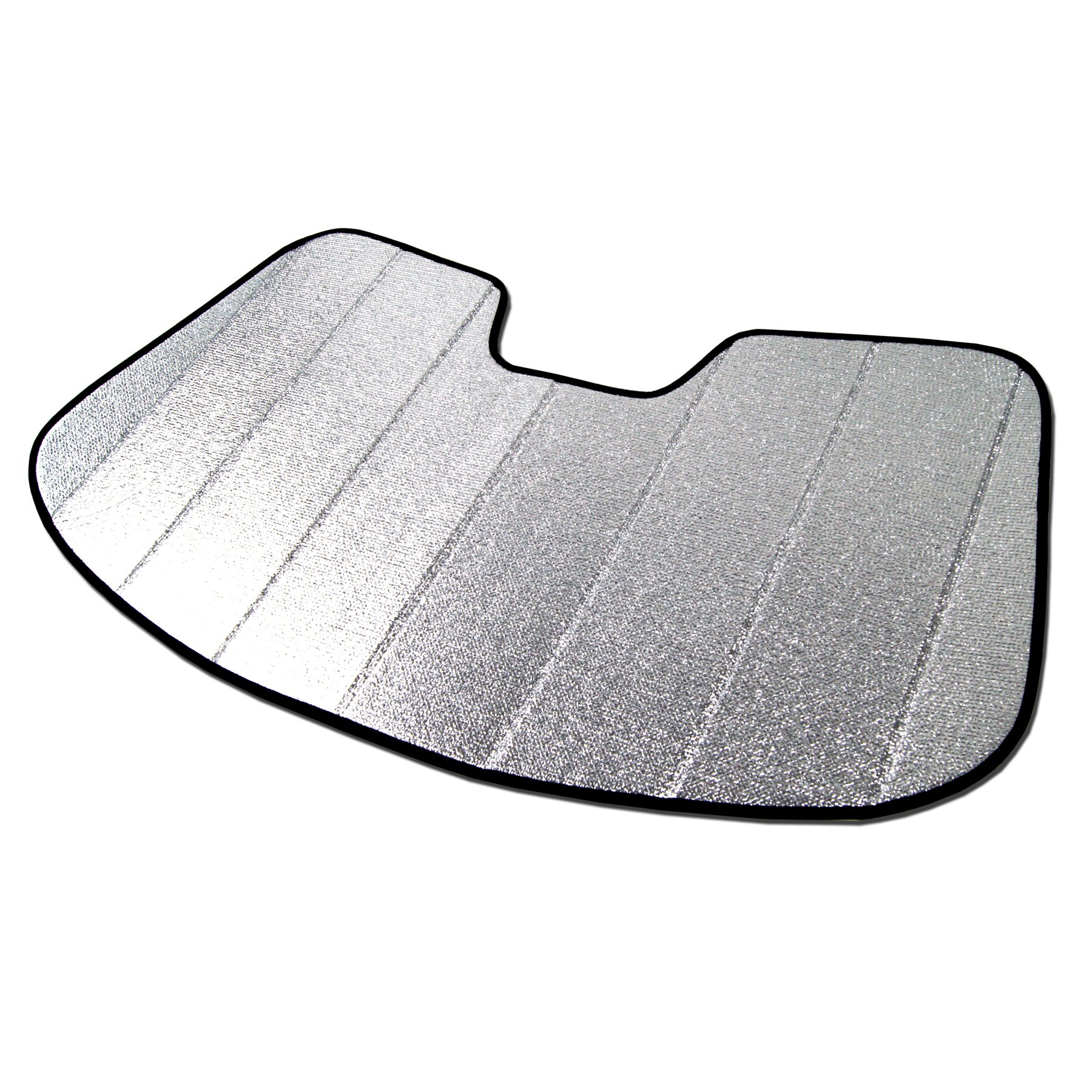 Front Car Windshield Sun Shade Compatible with 2013-2020 Acura ILX | Custom Fit Visor Accordion Fold Style Sun Protector | Silver &amp; Grey 1-pc Set | SS-001