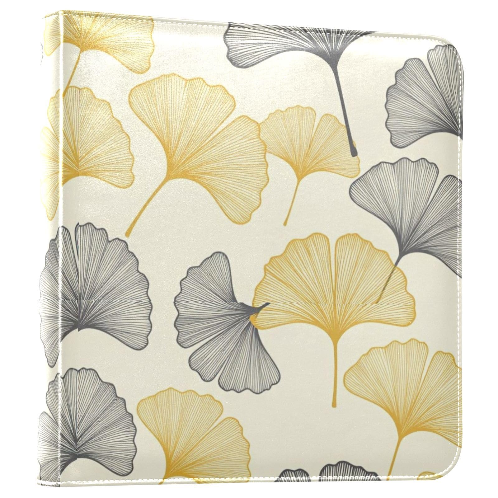 Neutralny album fotograficzny Ginkgo Botanical PU Leather Cover