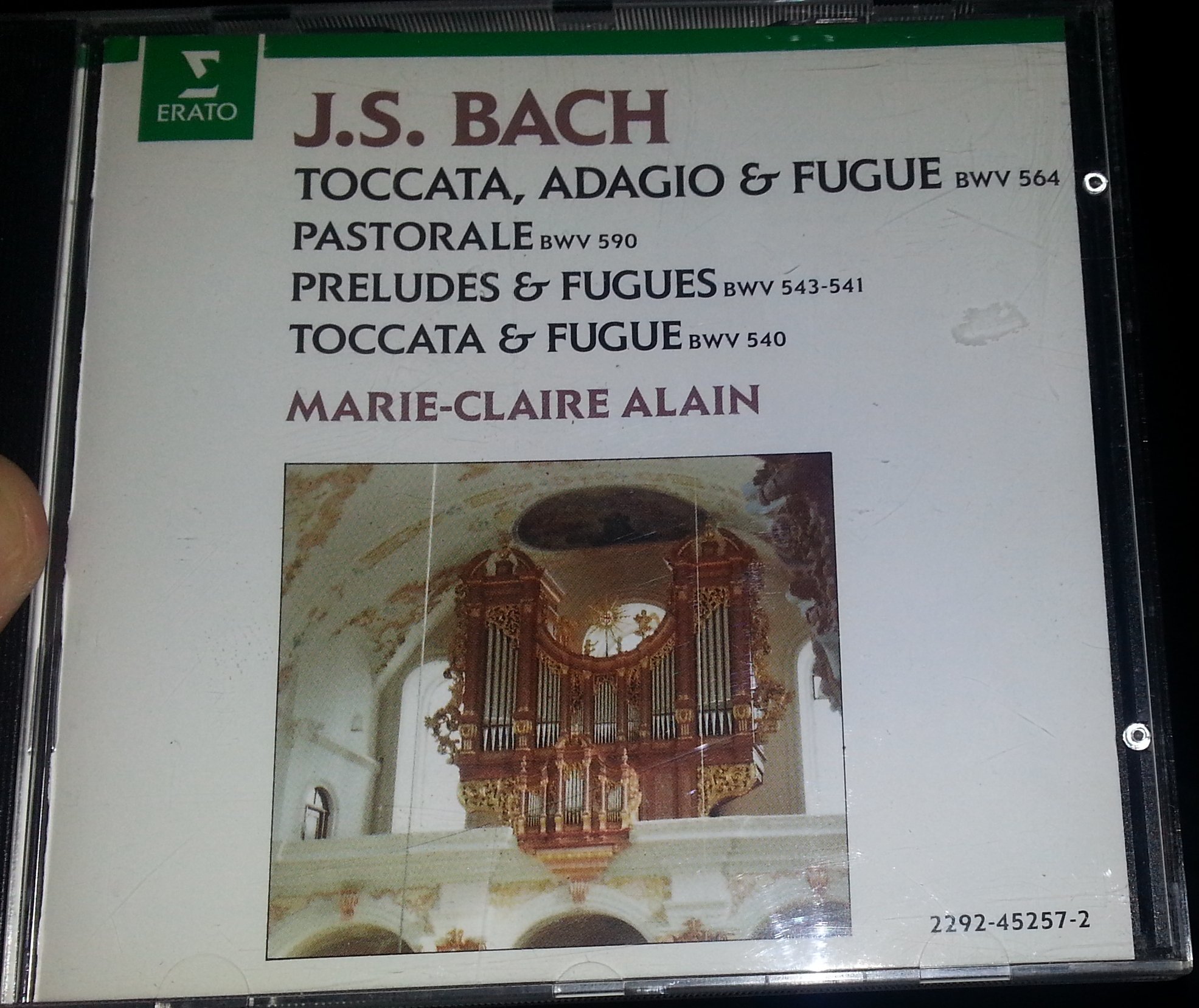 Organ Works [Audio CD] Bach and Alain