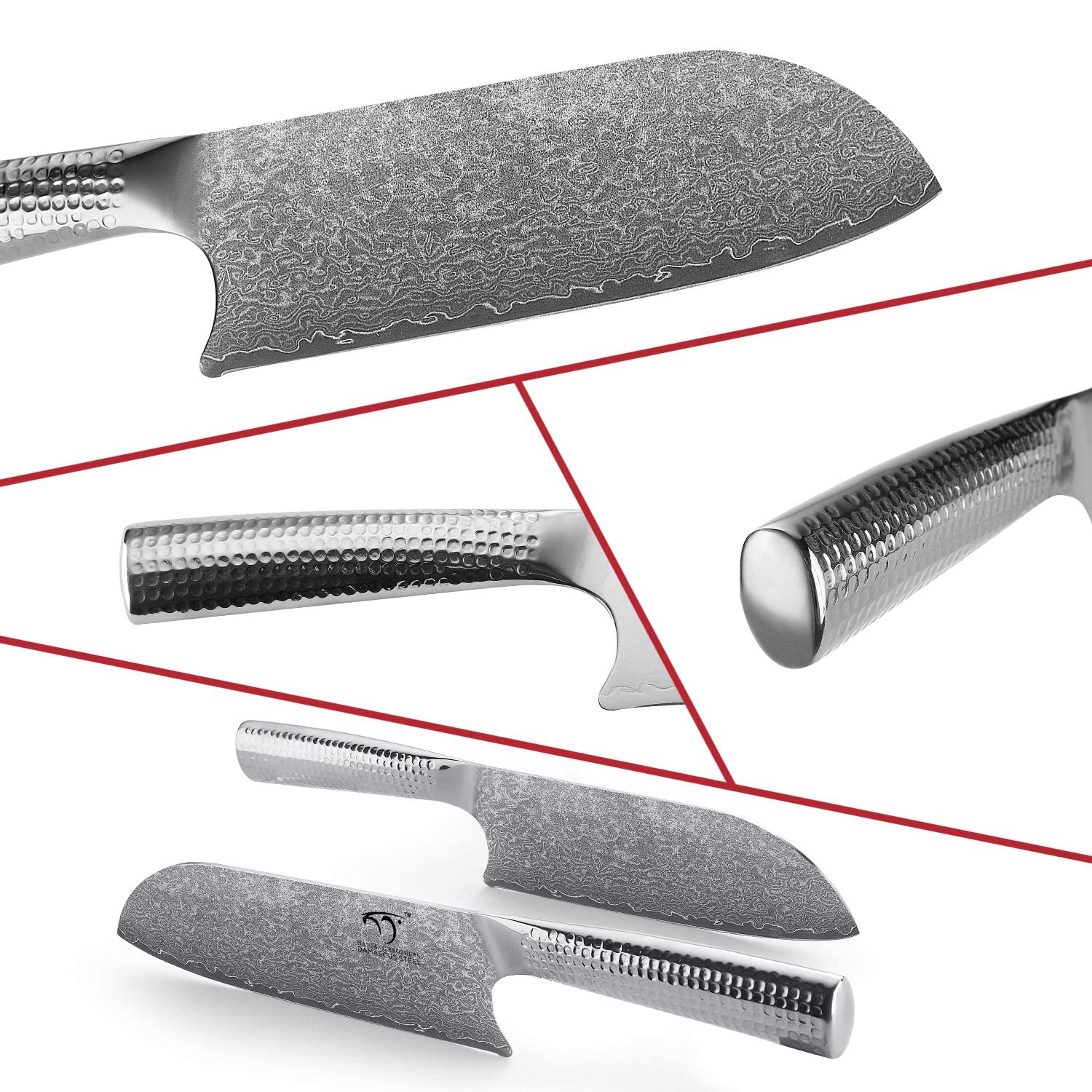 Amazon | Nanfang Brothers 包丁セット VG10金 ダマスカス鋼 67