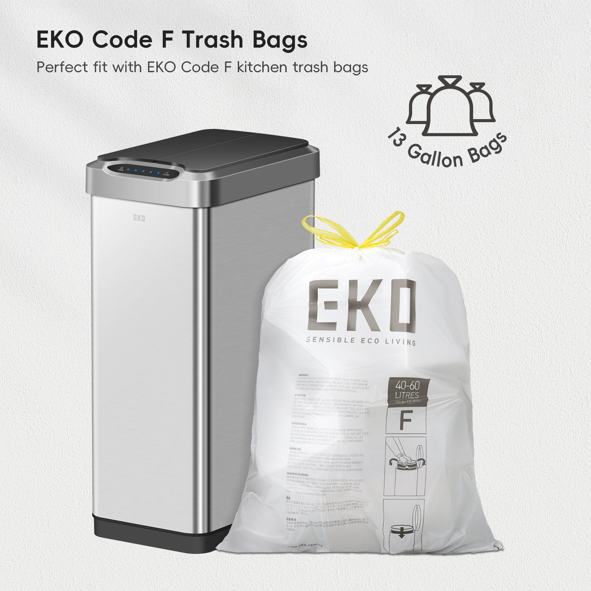 Amazon.com: EKO Phantom-T 50 Liter / 13.2 Gallon Vertical Motion