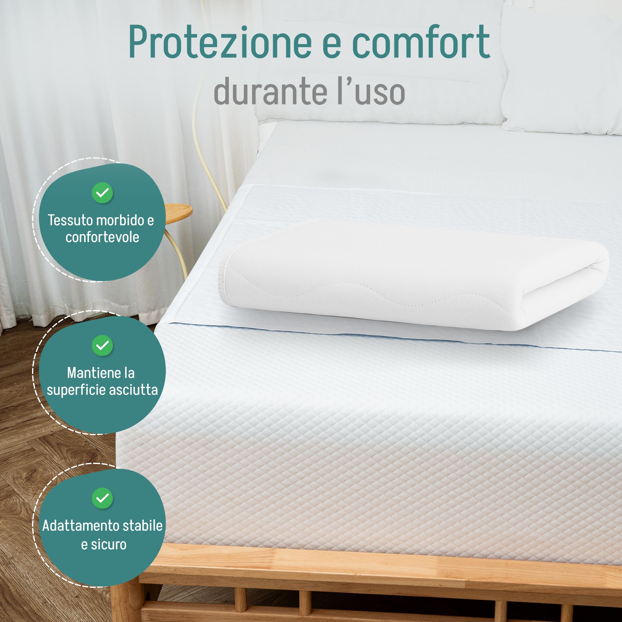 Carer Slip per Incontinenza aschile, Pantaloni per Incontinenza