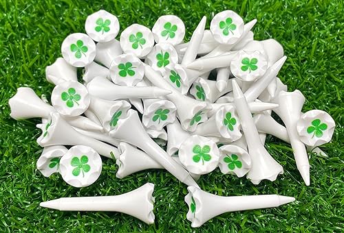 Miniatura 5 de NorthPointe Tees de Golf de Plástico de 1 " - Tees Cortos para Hierros, Par Tres, Híbridos y Campo de Práctica - Paquete de 50 o 100 a Granel en