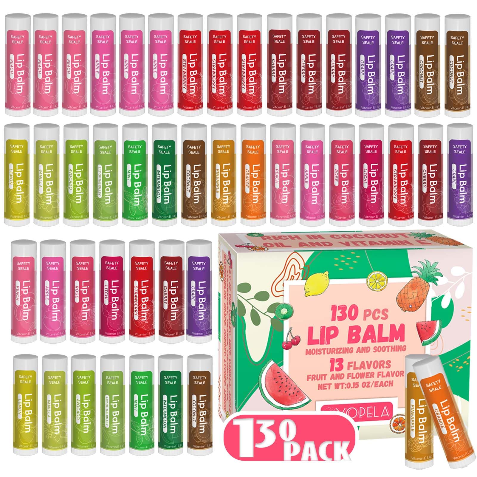 Lip Cream / CD4枚セット Amazon.com : Yopela 130 Pack Natural Lip Balm Bulk with Vitamin E