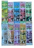 Juicy Jay’s Rolling Paper Variety Combo 10 Packs (2 sheets per pack) + RSV Scoop Card