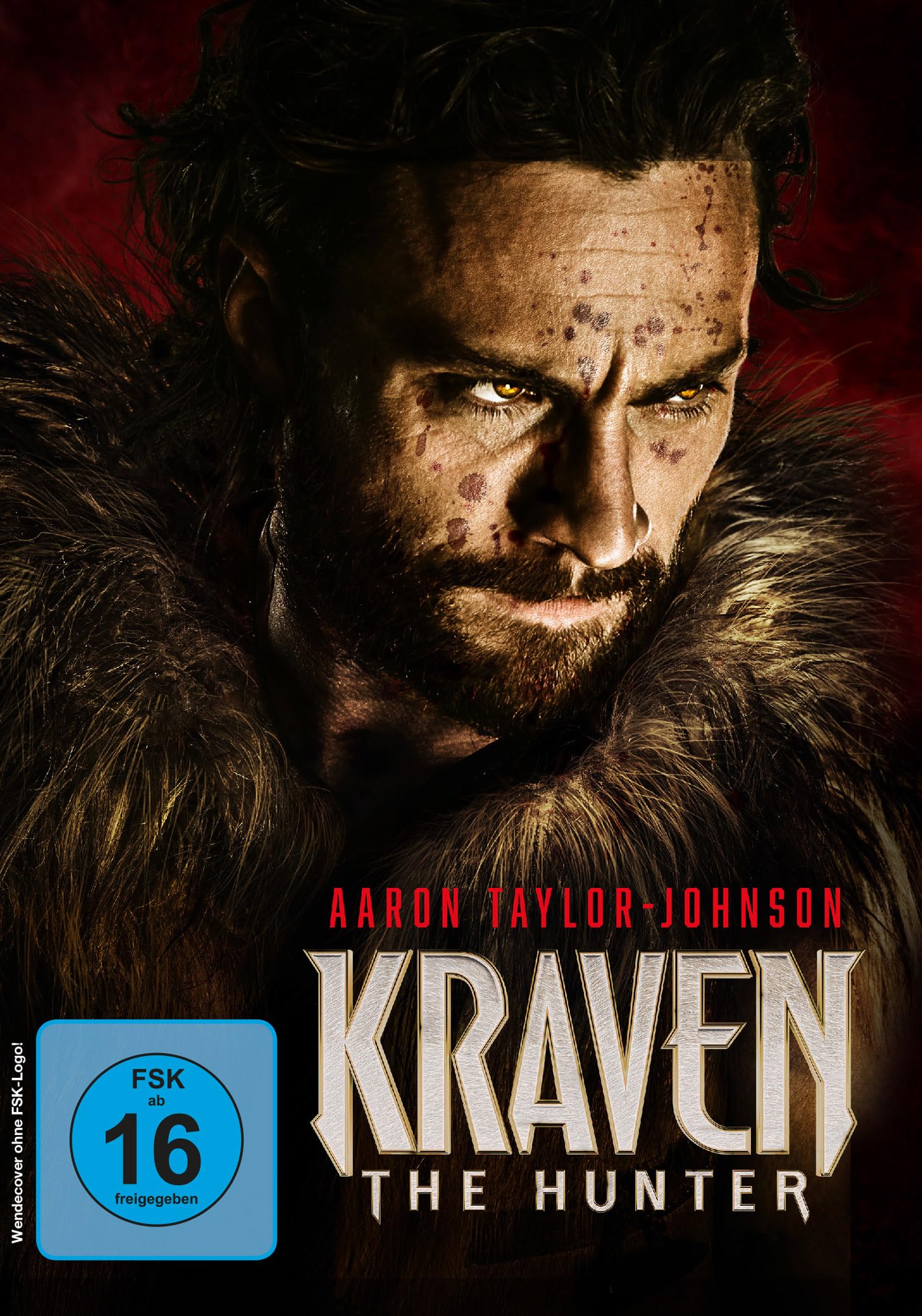 Kraven the Hunter + DVD + Actiongeladene Ursprungsgeschichte mit Aaron Taylor-Johnson und Russell Crowe