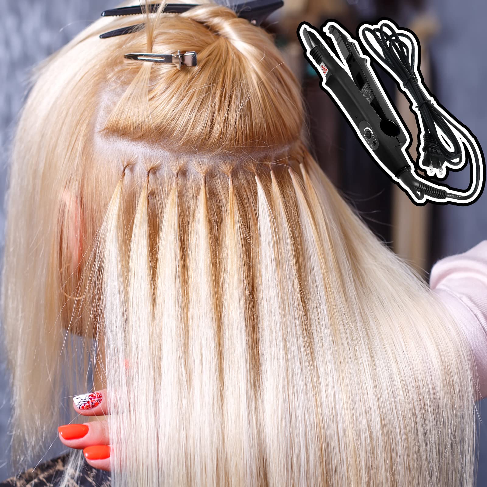 Amazon.com: Zhehao Fusion Hair Extensions Tool Professional 