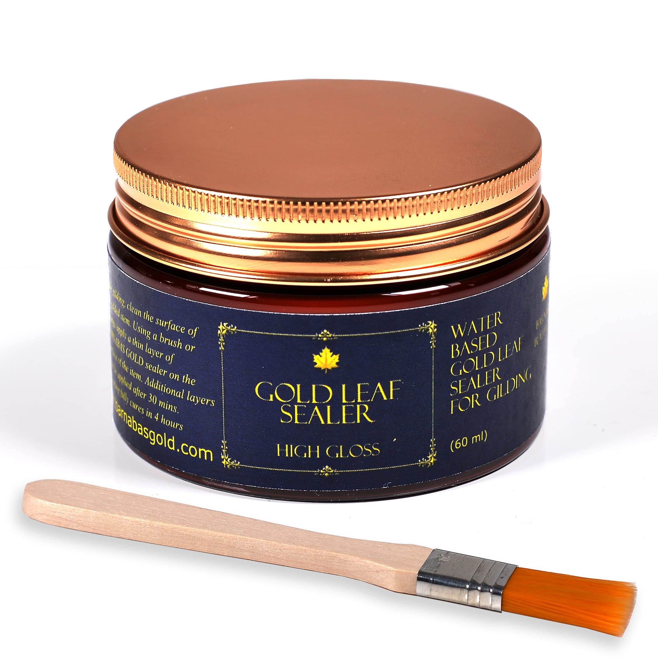 Gold Leaf Sealer 120ml with Bonus Brush