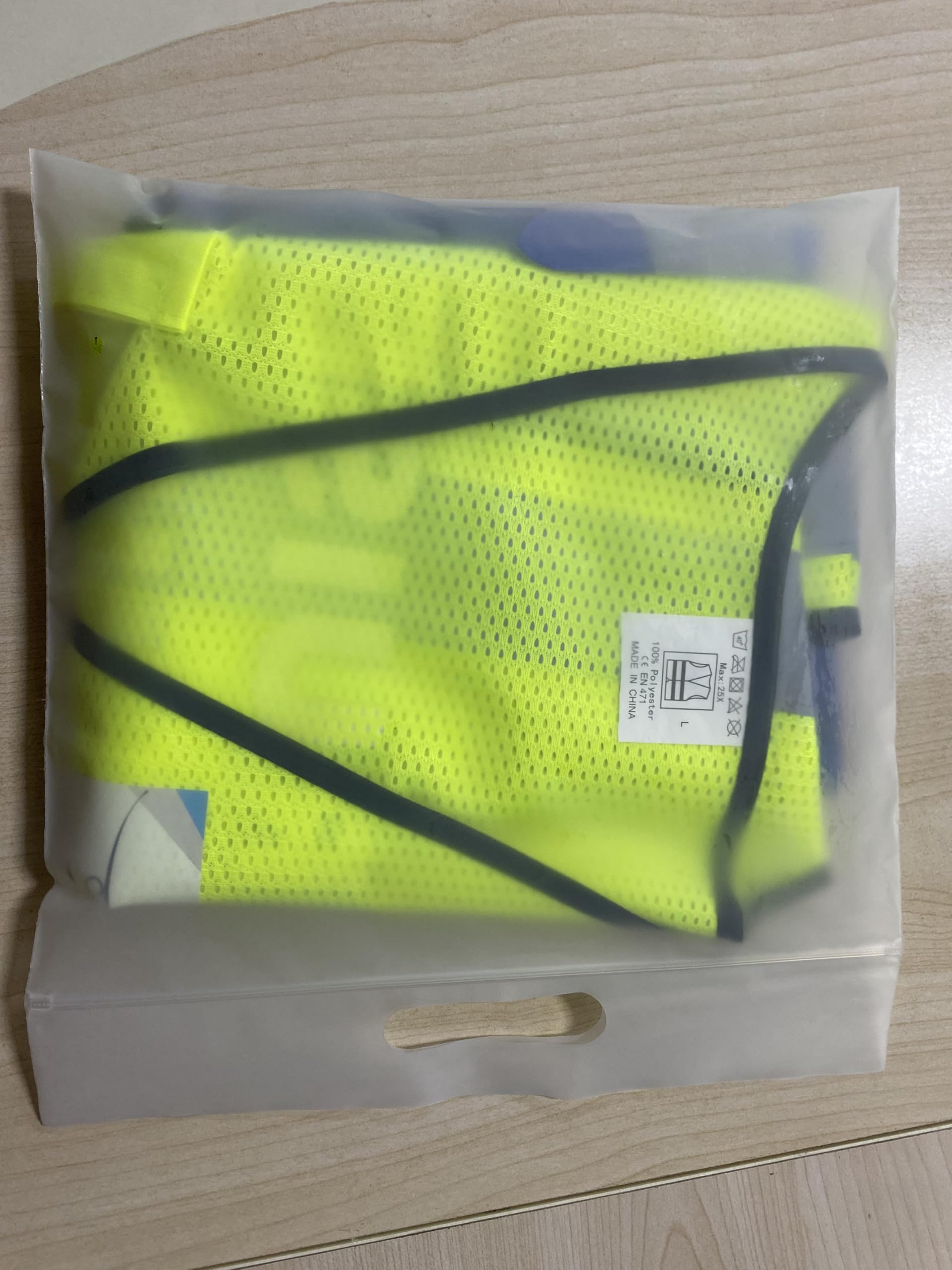BeautyWill Personalisierte Warnweste Sicherheitsweste mit Text oder Logo und 5 Mehreren Taschen Warnschutz Arbeitsweste Sicherheitswes