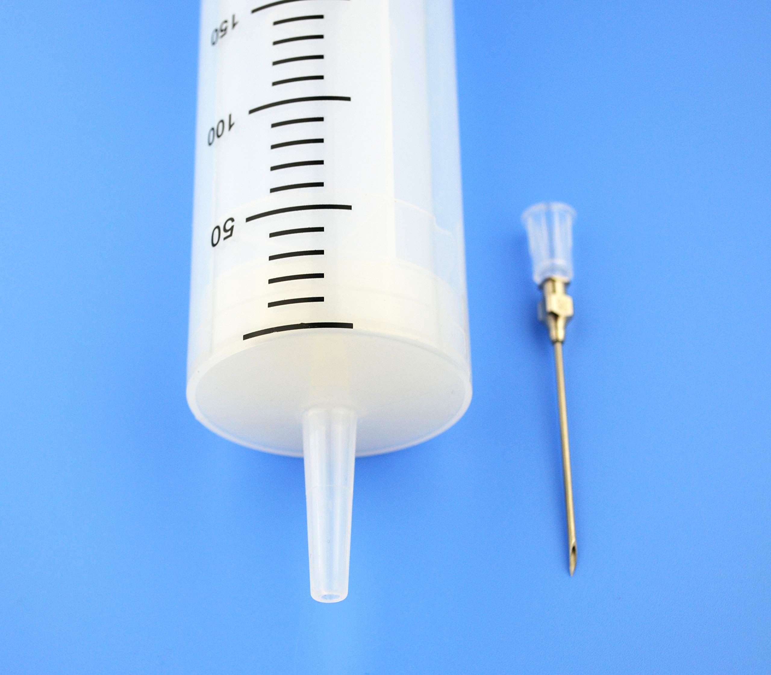 300ml Kitchen Syringe - Large Volume Plastic Syringe With Needle for Dispensing and Glue (300cc) — Amazon image 4