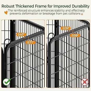 dogページ Amazon.com : Yaheetech Dog Playpen Outdoor, 24 inch 24