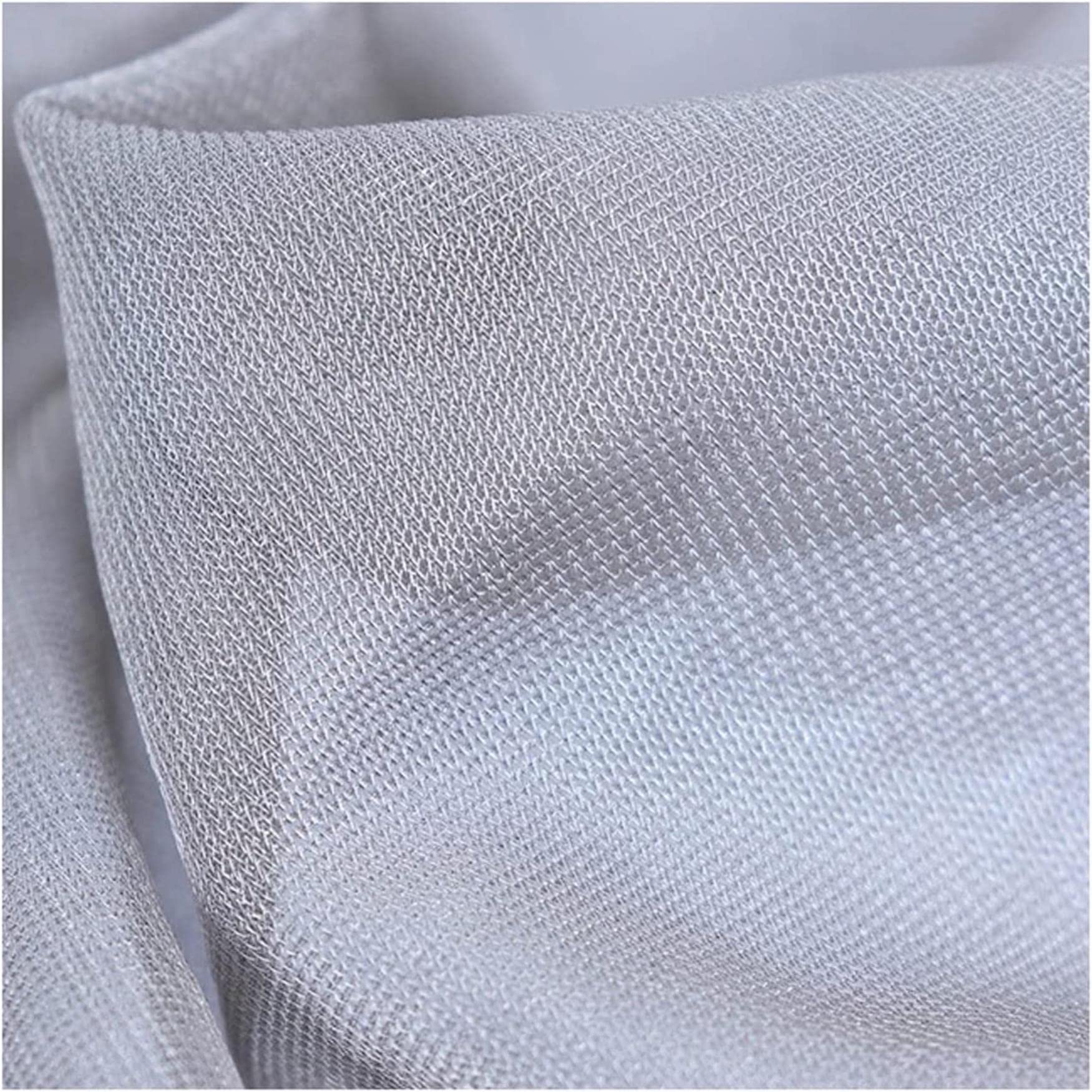 Tissu Faraday anti-radiation en fibre d'argent conducteur pour blindage RF