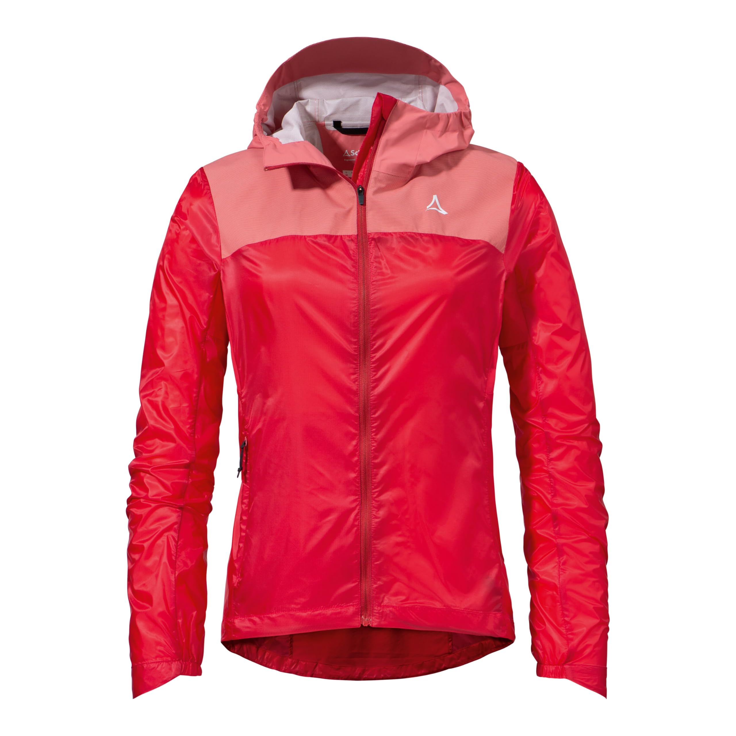Schöffel Damen Hybrid Jkt Flow Trail L, extrem leichte, atmungsaktive MTB Jacke, wasserabweisende Fahrradjacke mit vorgeformten Ellbogen